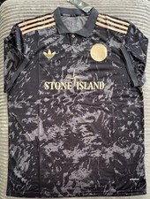 AJAX Stone Island Jersey - Pit to Pit 61cm - XXXL Slim - Read Description!