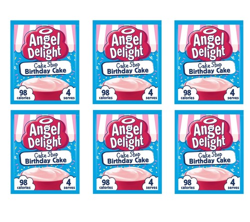Angel delight birthday cake - delight,