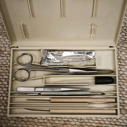 Vintage mccoy dissection kit - dissection,