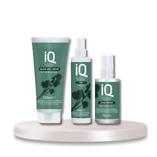 IQ 10-in-1 Spray 250ml & Blow Dry Cream 150ml with Hair Serum 75ml Bundle