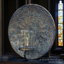 Wall mounted metal golden - mounted,