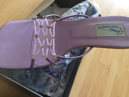 Sandal house lilac heel shoes - heel,