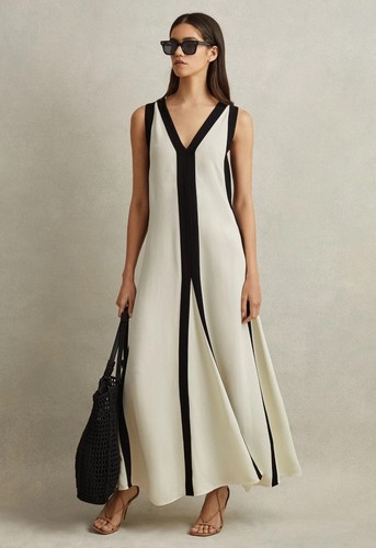 Reiss rae colourblock maxi - reiss,