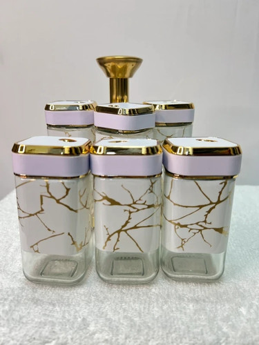 Rotating spice jar set - rotating,