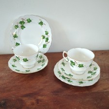 2 x Trio Vintage Ivy Leaf &