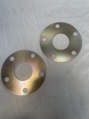 Steel wheel spacers - steel, x2