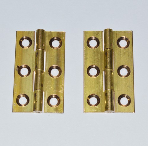 38mm solid brass butt - brass,