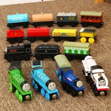 Wooden Trains Track Tank