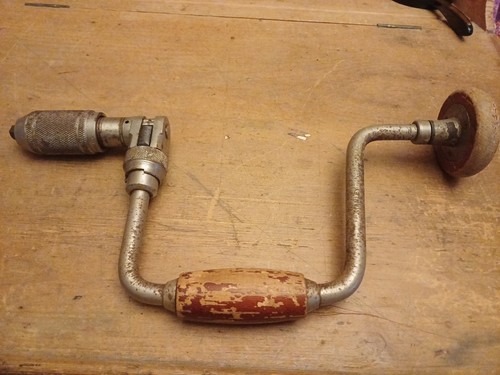 Vintage stanley hand brace - vintage,