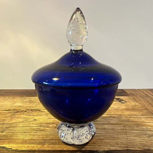 Aseda glasbruk blue mid - aseda,