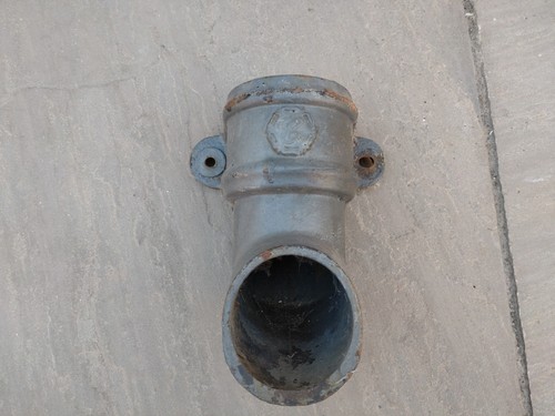 Cast iron downpipe - downpipe, shoe
