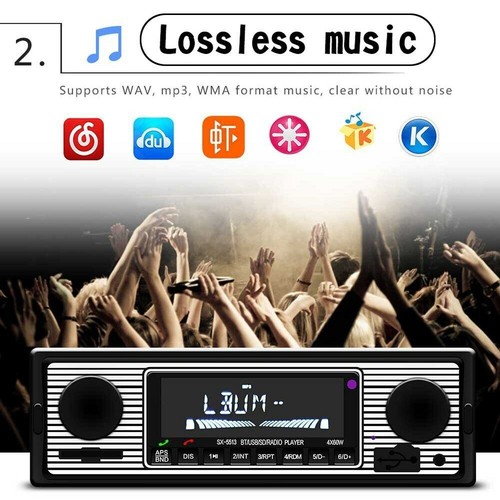 Bluetooth vintage car mp3 - bluetooth,