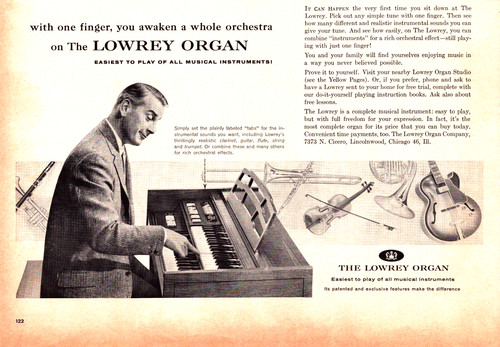 Lowrey organ musical - lowrey,