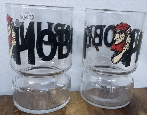 Hobgoblin pint glasses - hobgoblin,