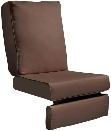 Dark brown outdoor recliner - dark,