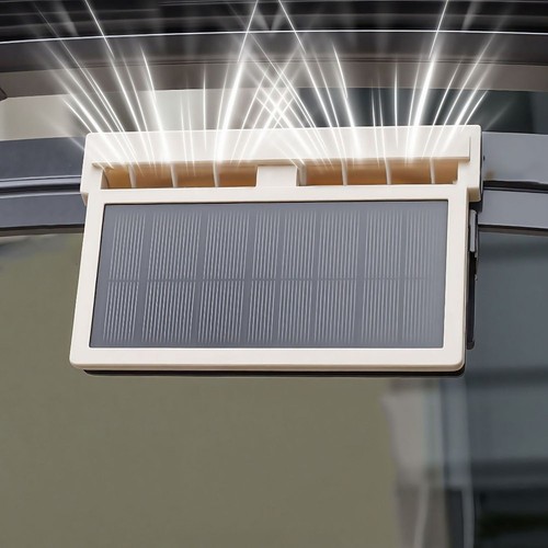 Car cooling fan - solar, powered