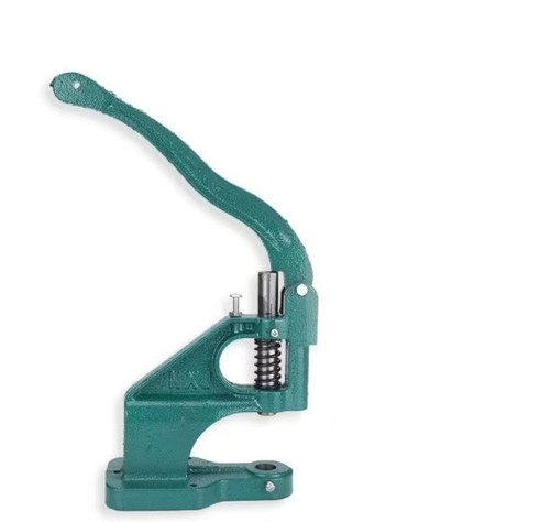 Manual press button setter - button,
