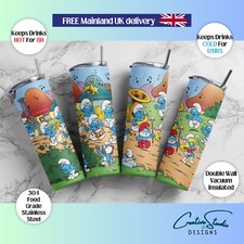 Smurfs 20oz Tumbler With Lid