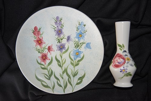 Radford hand painted floral - hand-painted,