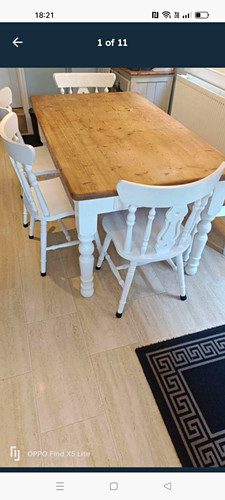 Wood piece dining set - wood,