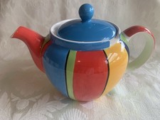 Whittard of Chelsea-Collectible Chatsford Rainbow stripe Large Teapot