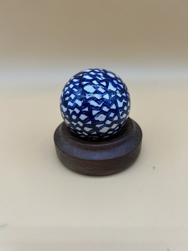 Antique english carpet ball - english,