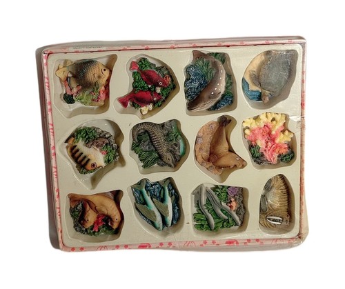 Vintage ocean sea life magnet - vintage,