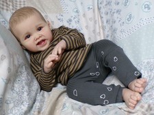 Reborn Baby Boy Doll ~ Painted