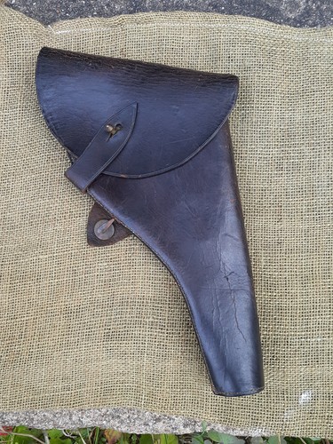 Leather webley 455 - leather, revolver