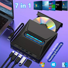 7 in 1 External USB 3.0 DVD CD