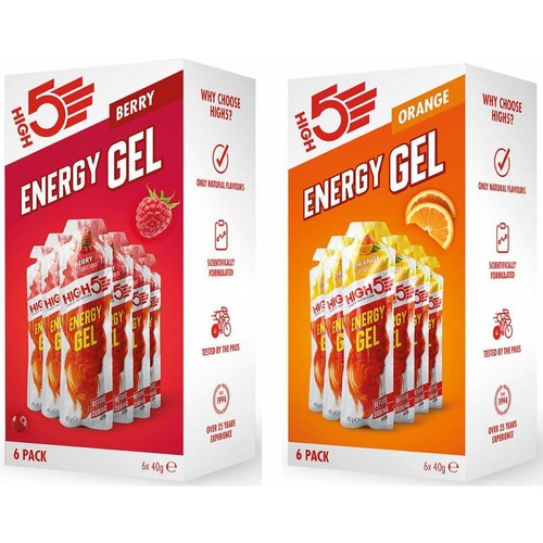 High energy gels box 6 - gels, of