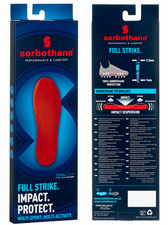 Sorbothane Full Strike Impact Protect Shock Stopper Sport Insole UK Size 7