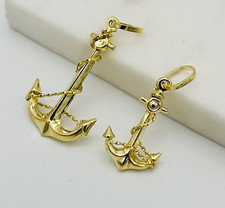 9ct Yellow Gold Marine Anchor