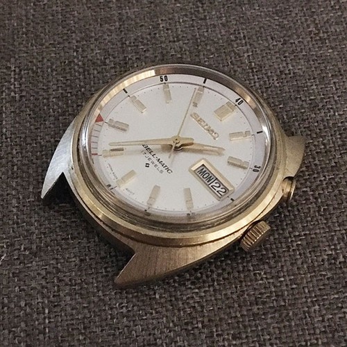 Seiko 4006 6010 gold plated
