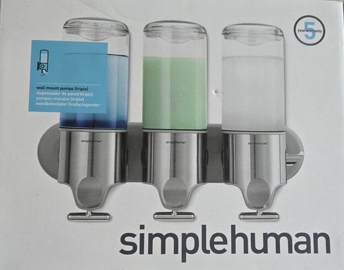 Simplehuman triple wall mount - triple,
