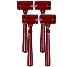 4 Pcs Judge Hammer Baby Office