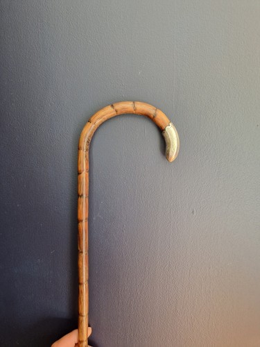 Antique vintage walking stick - vintage,