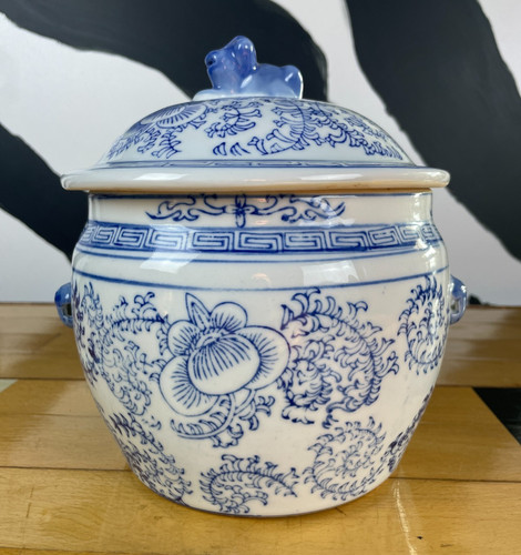 Blue white porcelain - blue,