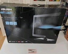 BUSH 22” FHD LED Freeview TV/DVD Combi. Boxed With Remote. Vgc.