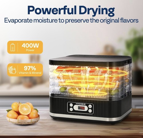 Vivohome electric trays food - vivohome, 5