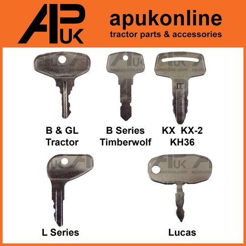 Key master set for kubota - key,