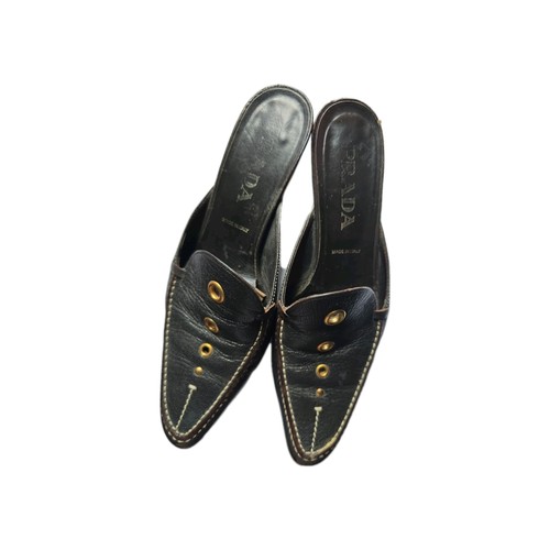Prada vintage mules size - vintage,