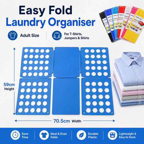 Adult clothes folding - folding, board