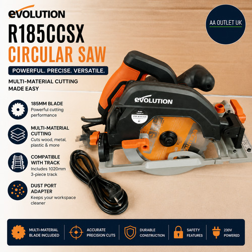 Evolution power tools r185ccsx - power,