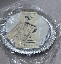 PAMPERED CHEF FLAN PAN SET 2