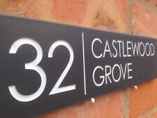 SLATE HOUSE DOOR GATE PLAQUE