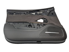 11-18 AUDI A8 A8L S8 Front LH Interior Door Trim Panel Alcantara 4H1867103CWFA