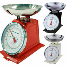5KG TRADITIONAL KITCHEN WEIGHING SCALE BOWL RETRO MECHANICAL SCALES VINTAGE NEW 