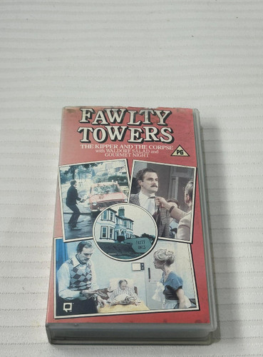 Fawlty towers vhs - fawlty, cleese