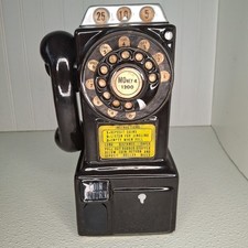 Vintage Ceramic Phone Coin